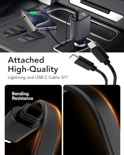 4-in-1 Fast Car Charger