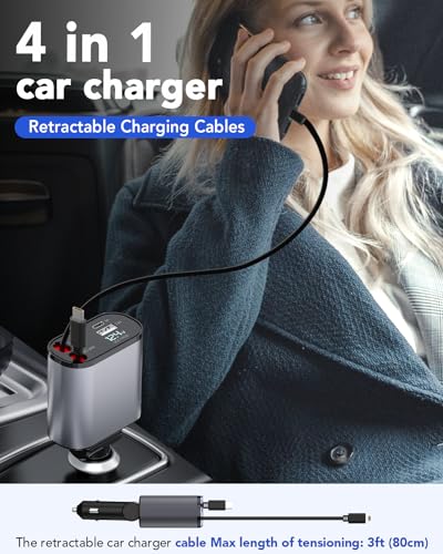 4-in-1 Fast Car Charger